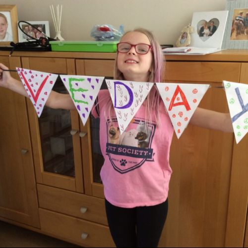 Evie C VE - Day Bunting 
